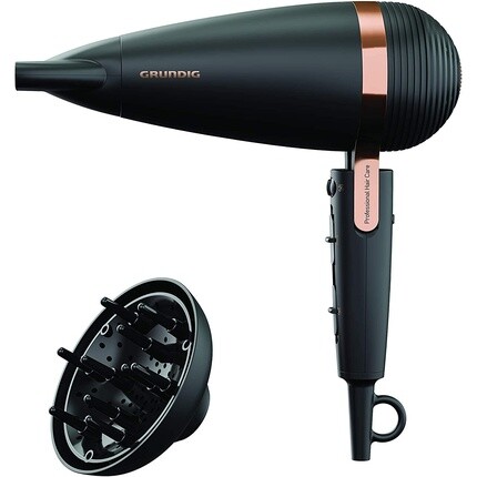 

Фен Naturashine Hd 8080 с ионной функцией 2300 Вт - черный/розовое золото, Grundig