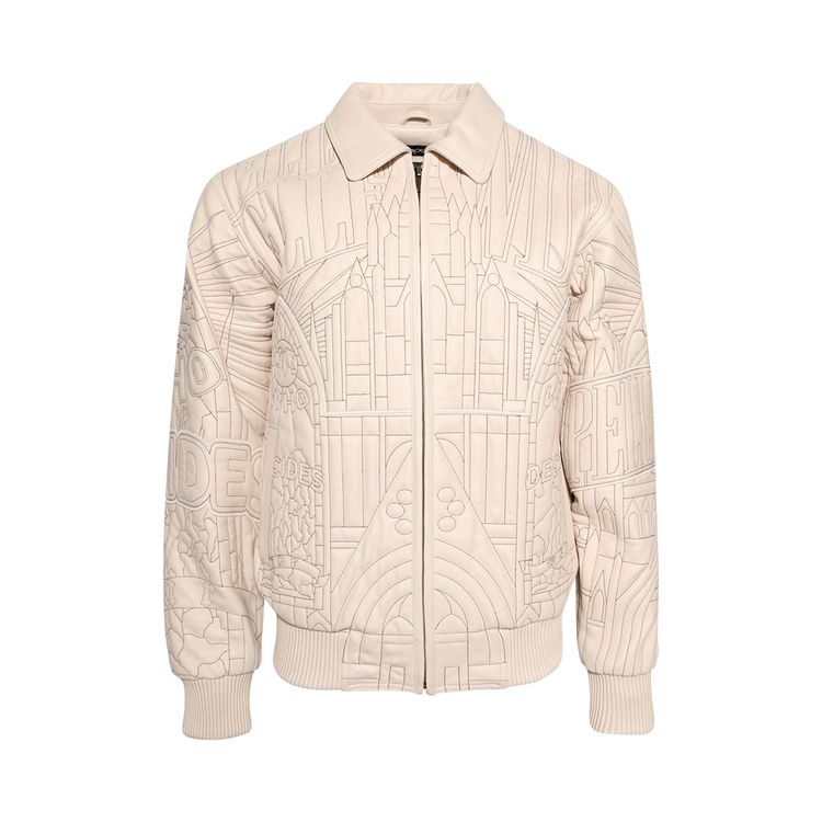 

Куртка Who Decides War x Pelle Pelle Cathedral Jacket 'Cream', белый