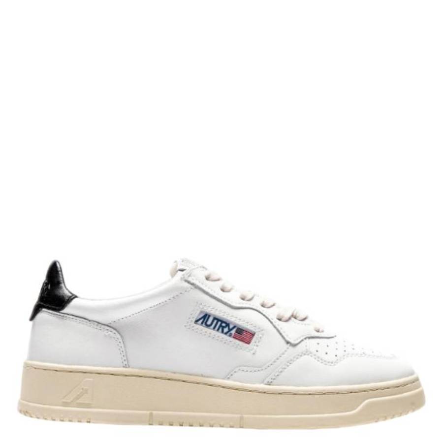 

Кожаные низкие кроссовки Autry Medalist, leat/leat white/black