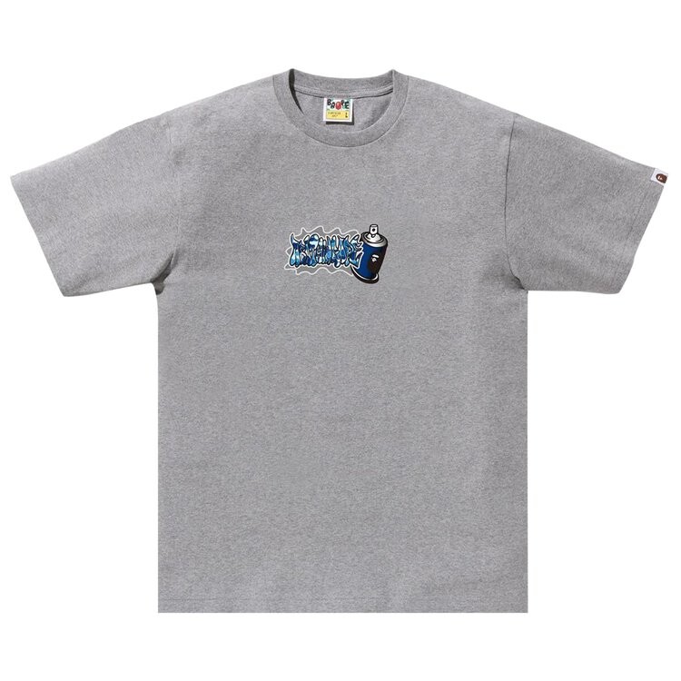 

Футболка BAPE ABC Camo Spray Can Tee, серый
