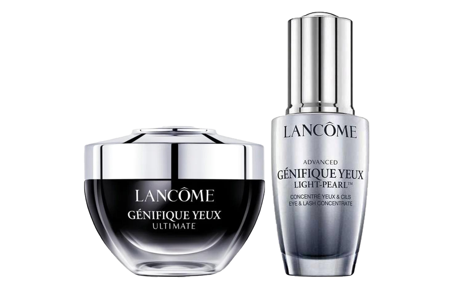 

Маленькая черная бутылочка большие глаза сыворотки крем для глаз наборы для ухода за кожей увлажнение и гидратация 20мл+20мл LANCOME, Two-Piece Set: Eyes Skin-Building Essence 20ml+Skin-Building Repairing Eye Cream 20ml