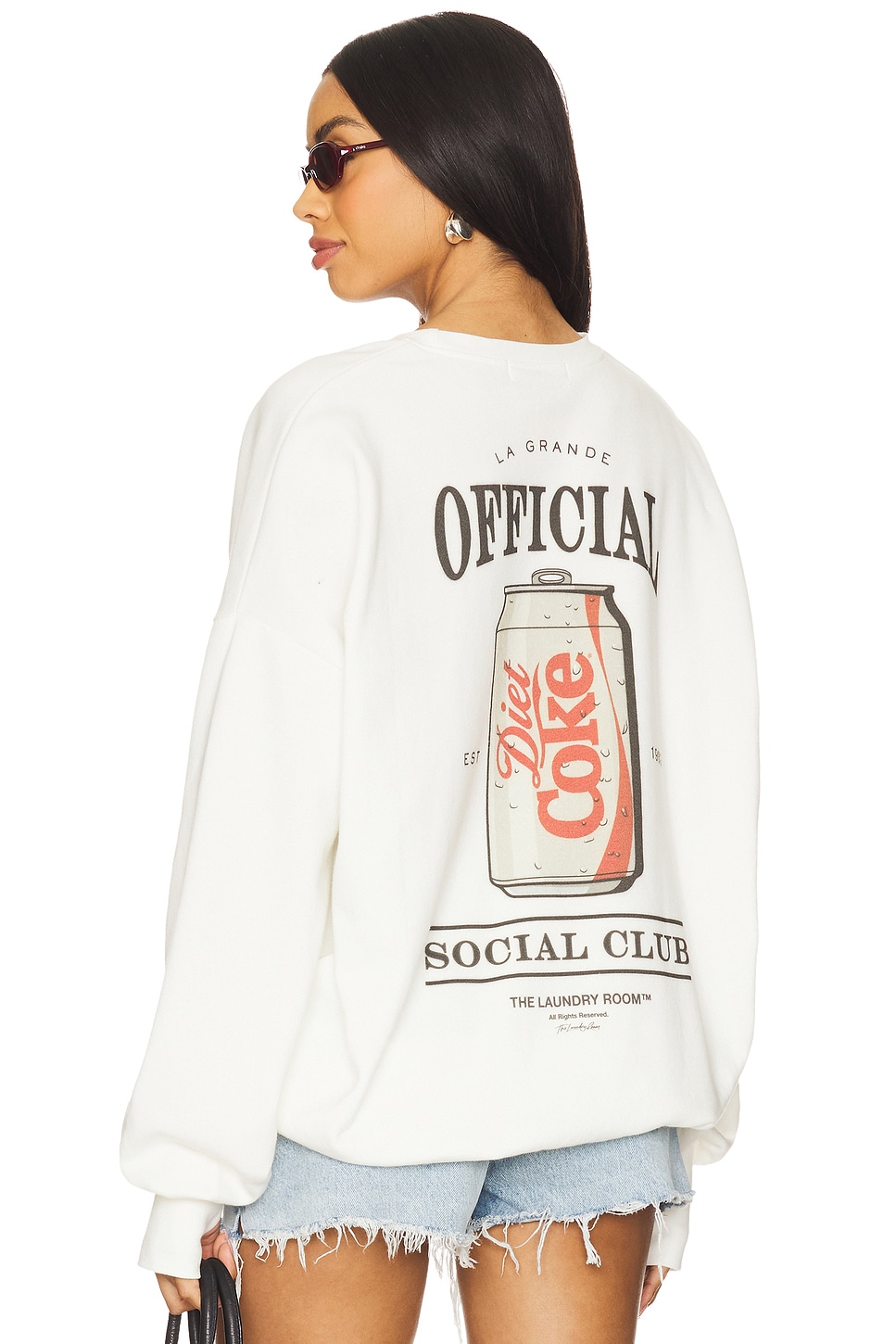 

Толстовка "Diet Coke Social Club" The Laundry Room, white