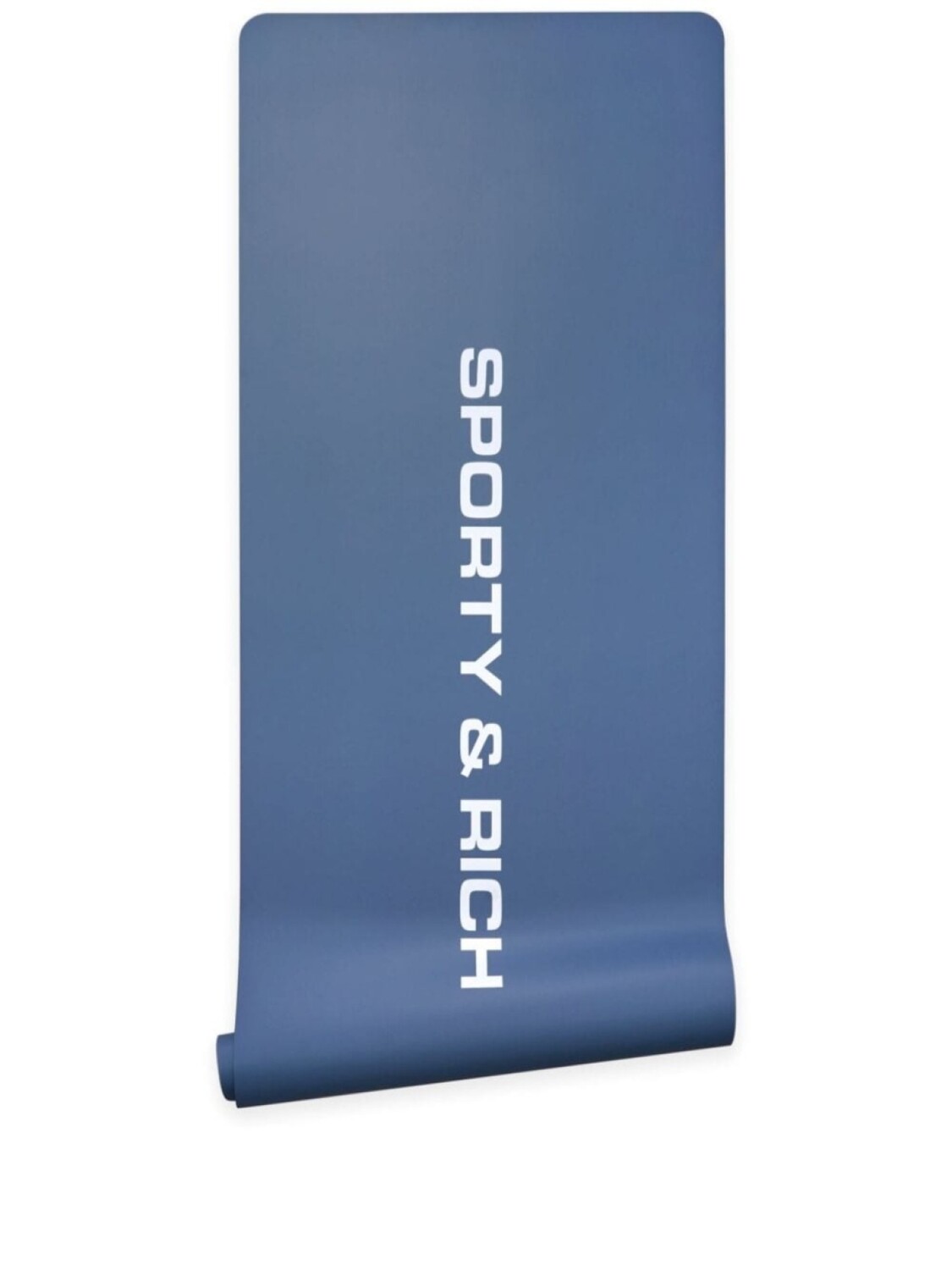 

Sporty & Rich коврик для йоги с логотипом, синий