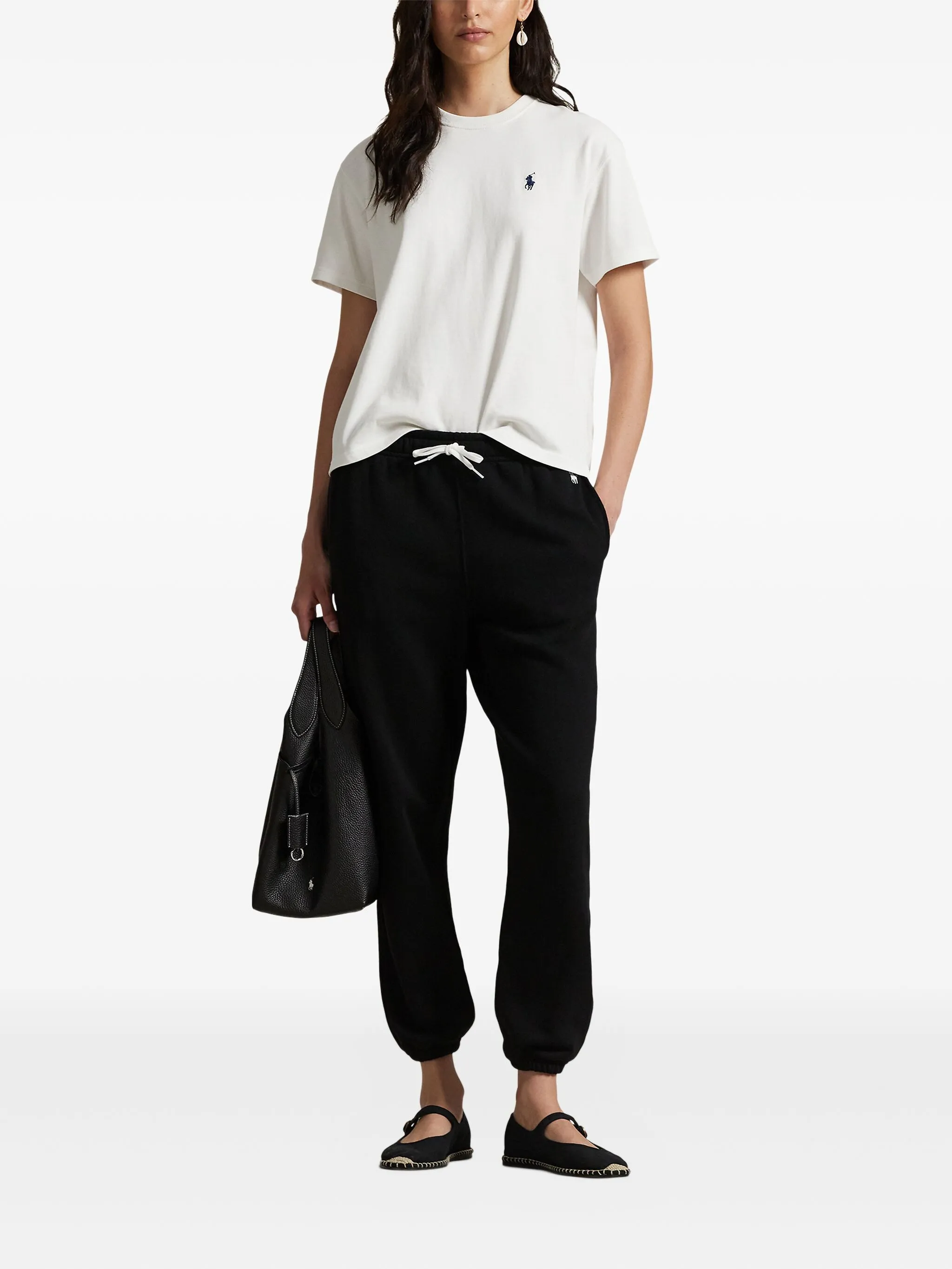 Зауженные спортивные брюки Polo Ralph Lauren, черный — фото 2