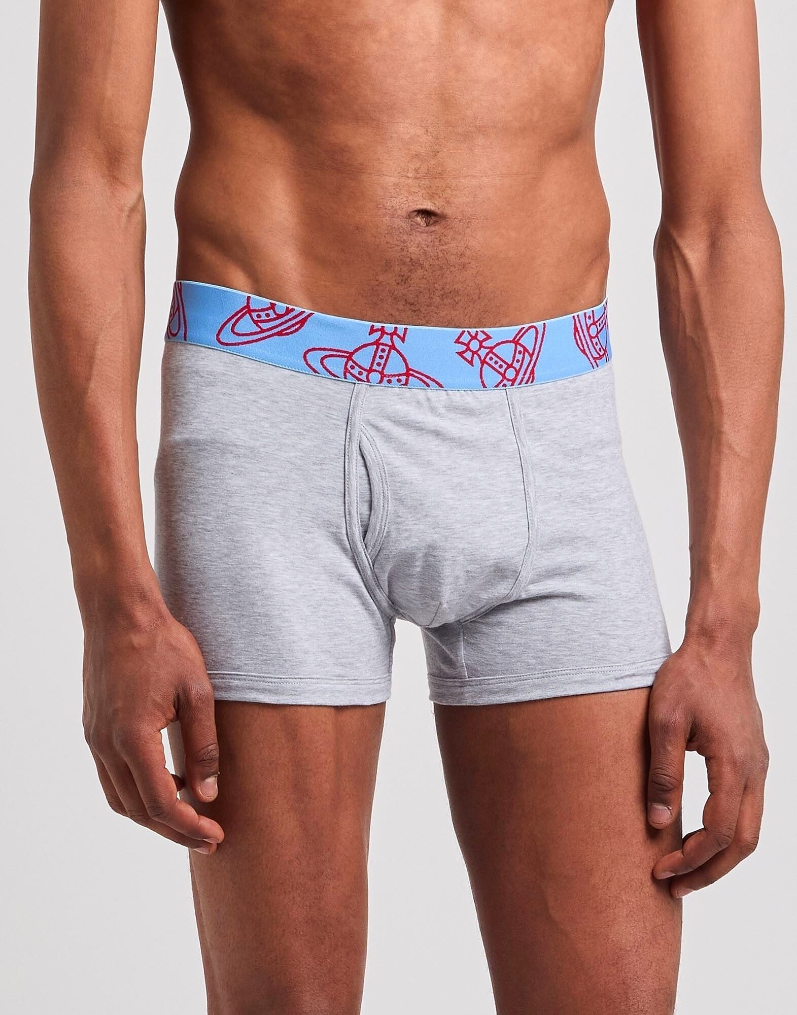 Комлпект боксеров Two-Pack Boxer Seamless Vivienne Westwood, светло-серый — фото 2