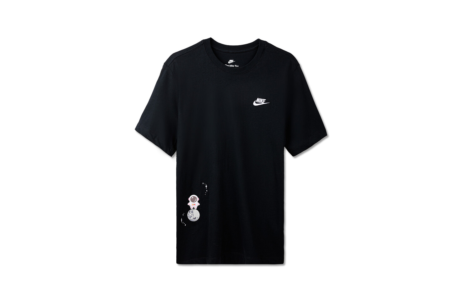 

Футболка унисекс черная Nike, черный
