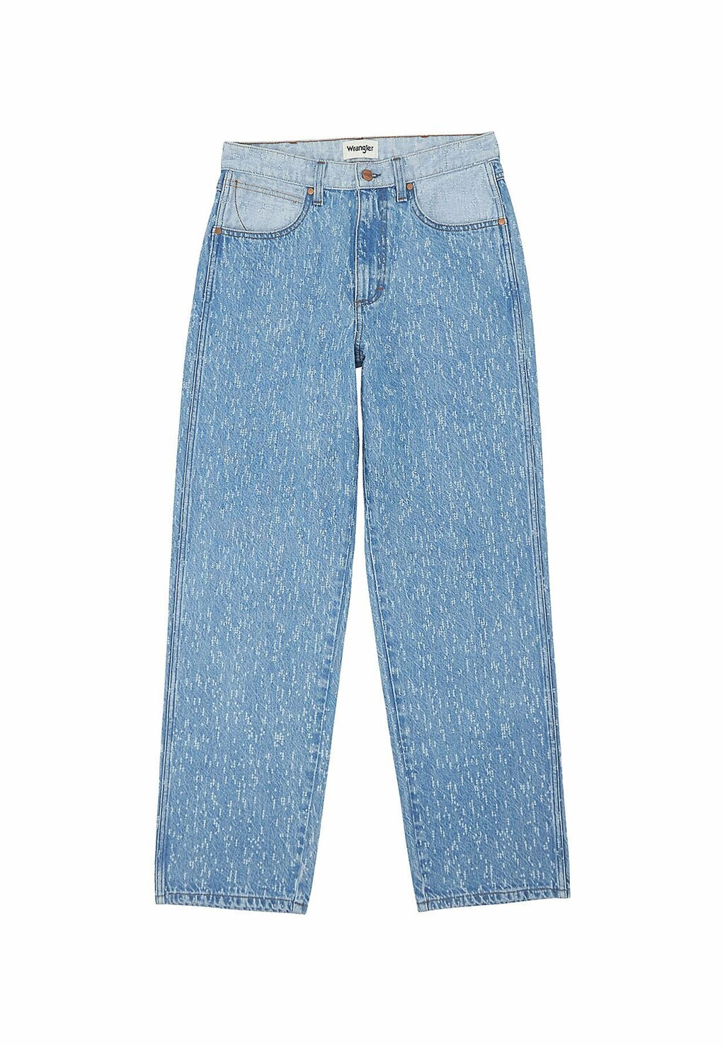 

Джинсы прямого кроя Wrangler, синий деним