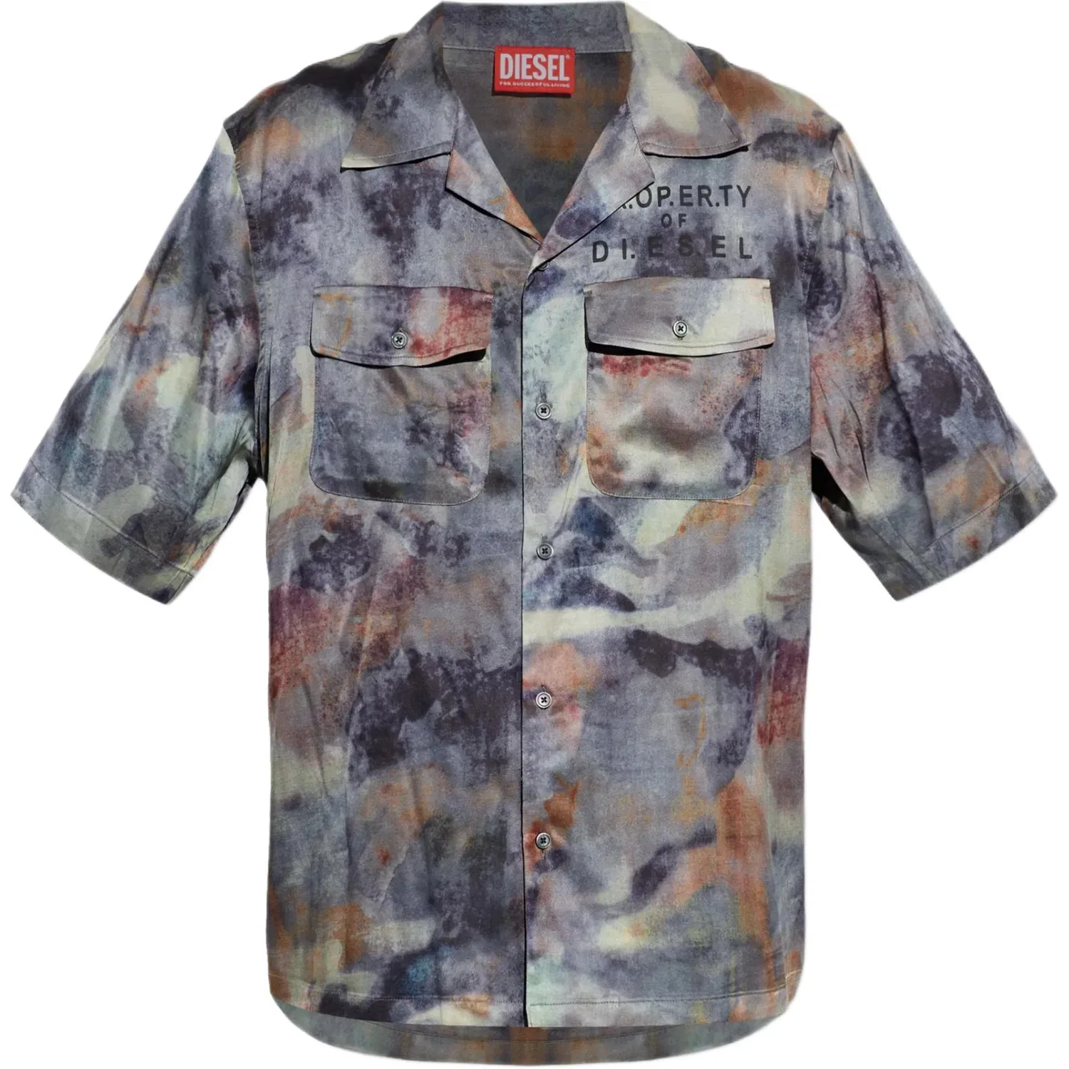 Рубашка с коротким рукавом S-Brack DIESEL, Multicolor