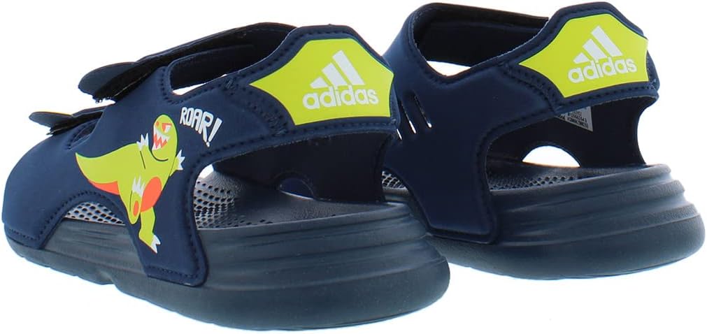 Сандалии для купания adidas Altaswim для малышей унисекс, темно-синий — фото 4