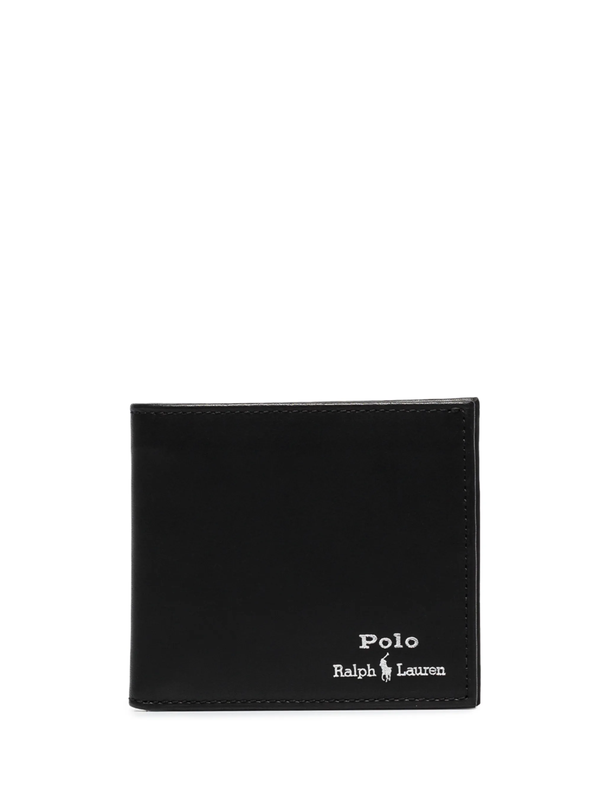 

Бумажник с вышитым логотипом Polo Ralph Lauren, черный