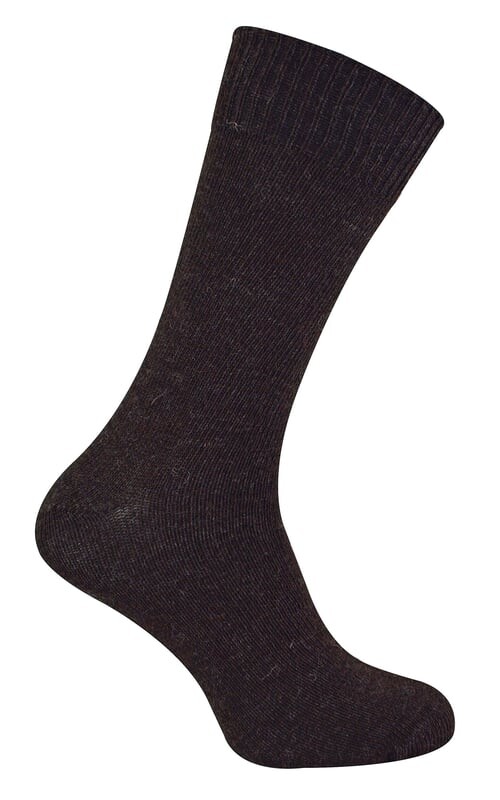 

Повседневные носки из альпаки на зиму черные The Highland Sock Co, черный