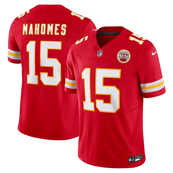 Футболка Patrick Mahomes Kansas City Chiefs Vapor FUSE Limited красная Nike — фото 2