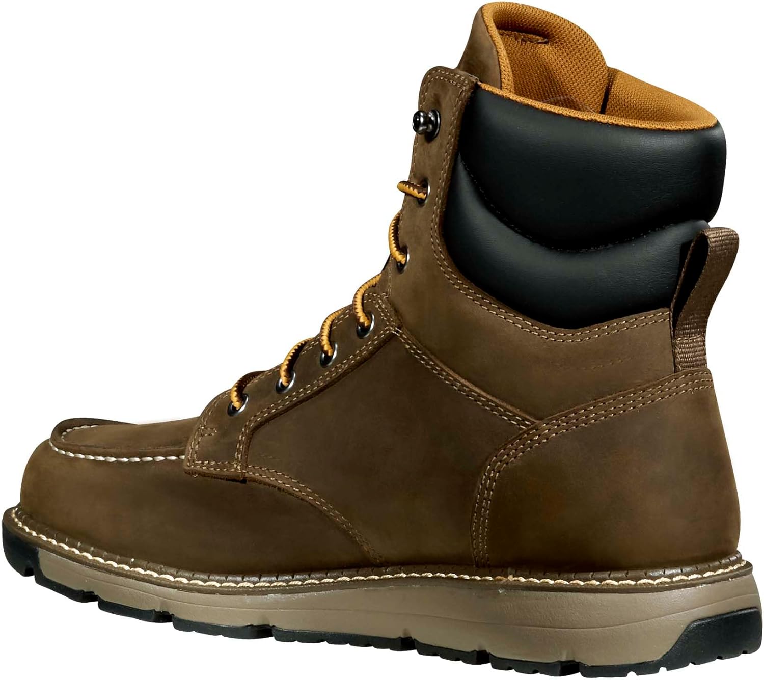 Мужские ботинки Carhartt Millbrook с мягким носком и водонепроницаемой подошвой, 15 см, коричневый — фото 2