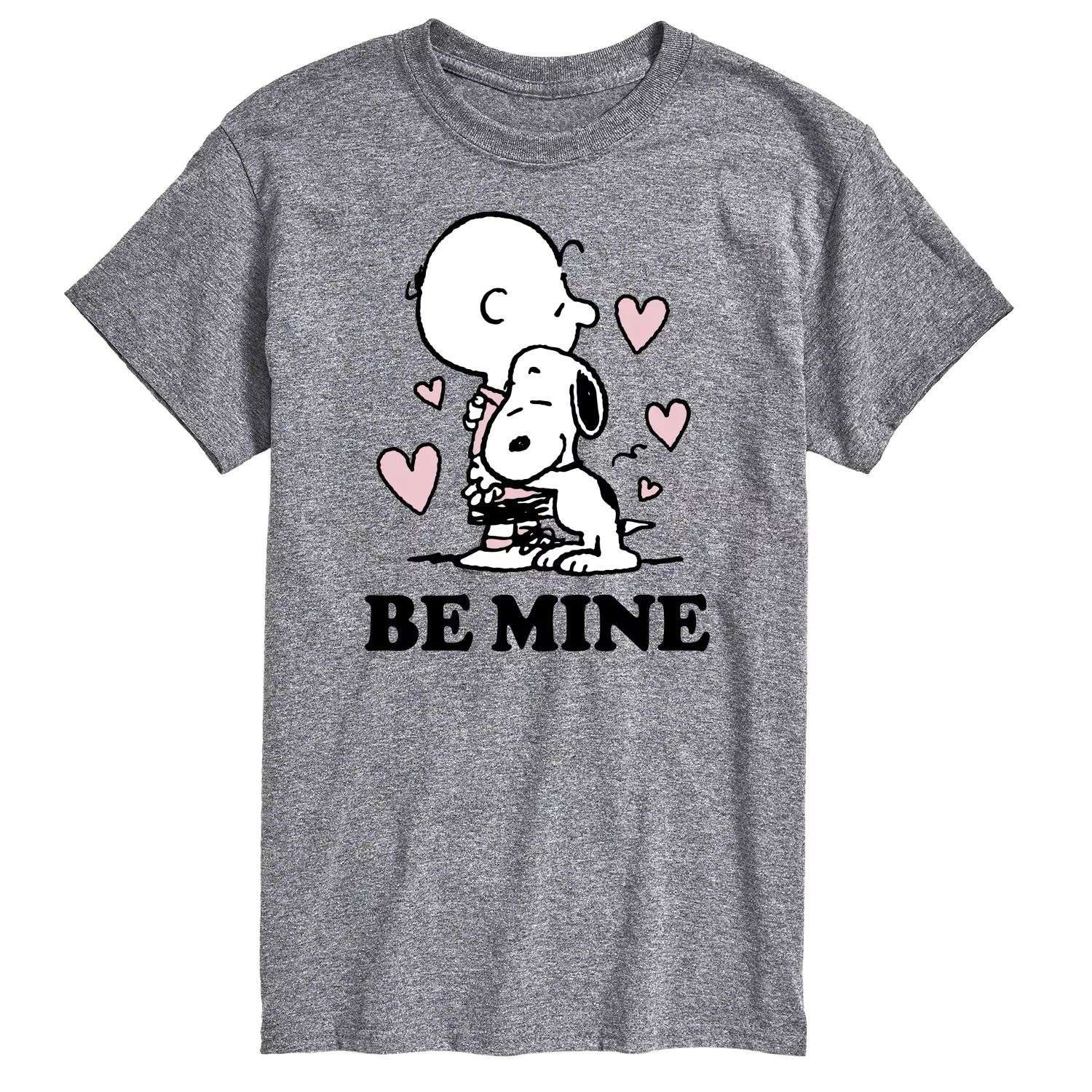 

Мужская футболка Peanuts Be' Mine Licensed Character