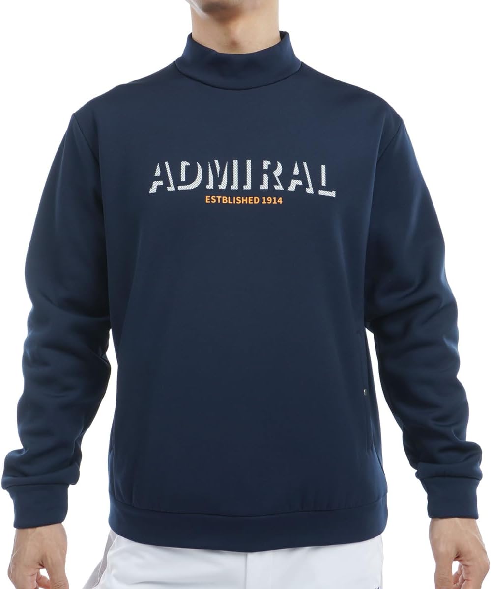 

Мужская толстовка Admiral Golf Logo с высоким воротником ADMA492, темно-синий