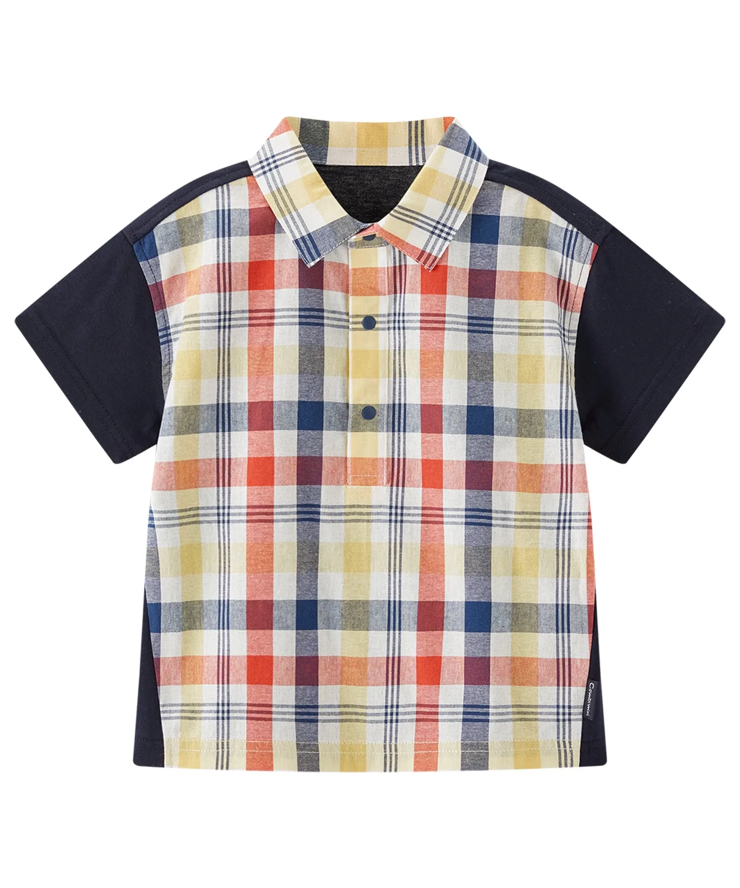 Детская рубашка combimini Big Shirt (Check) — фото 2