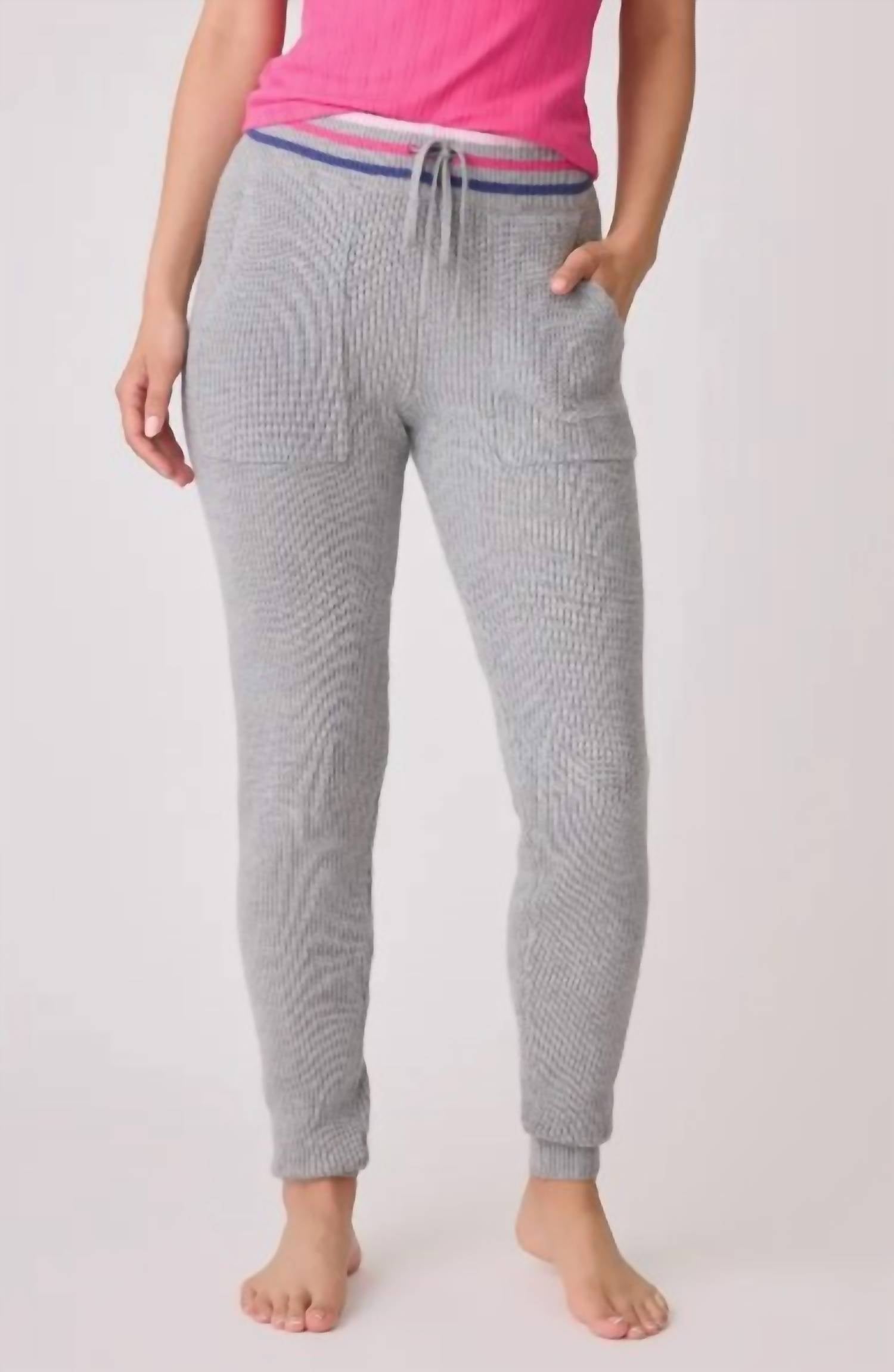 

Брюки женские PJ Salvage, цвет heather grey