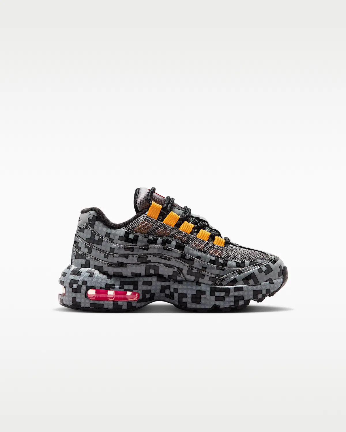 Детские кроссовки Nike Air Max 95 x LEGO® Collection, Smoke Grey/Black/University Gold/Metallic Silver — фото 3