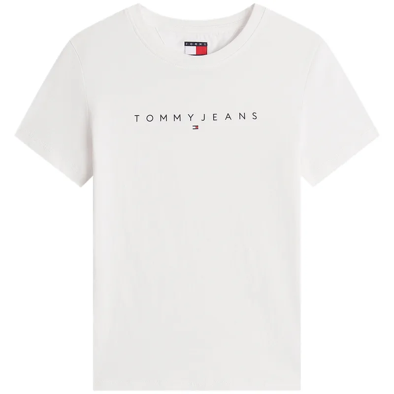 Футболка женская с круглым вырезом Tommy Hilfiger, Sky Blue C1T — фото 3