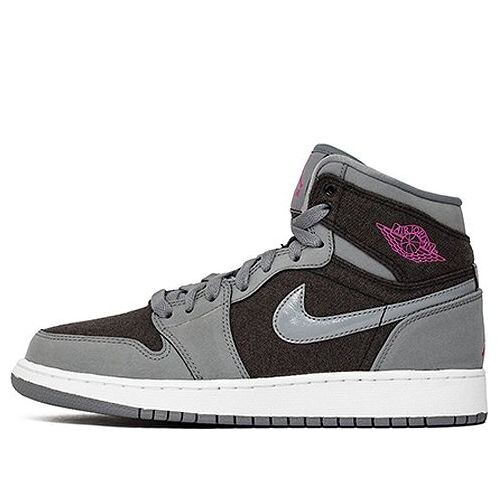 

Кроссовки 1 ретро высокие Air Jordan, серый