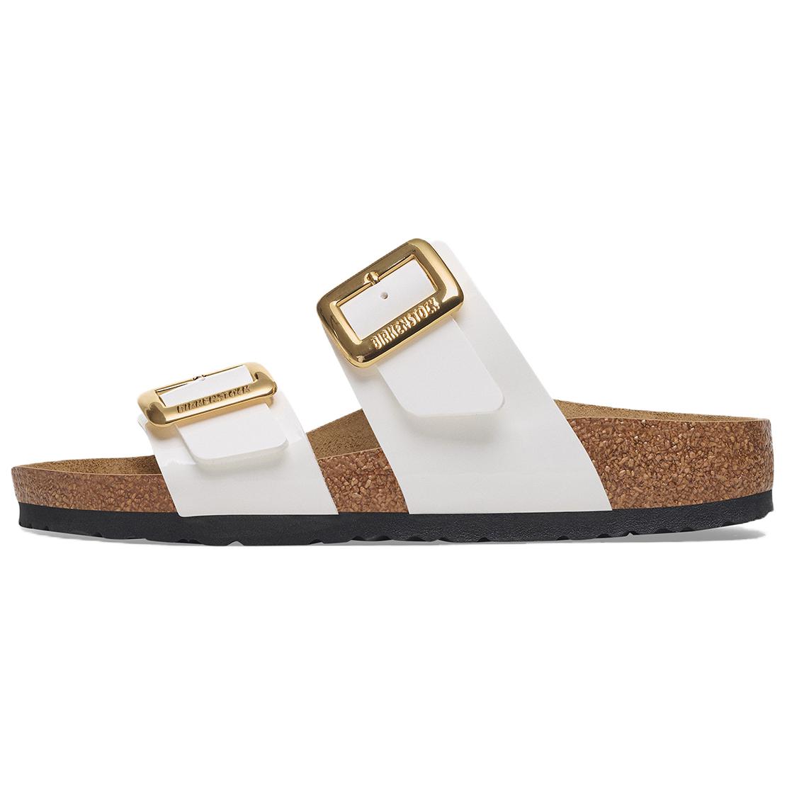 Birkenstock Тапочки-слайды Sydney Slide женские, белые, узкая посадка
