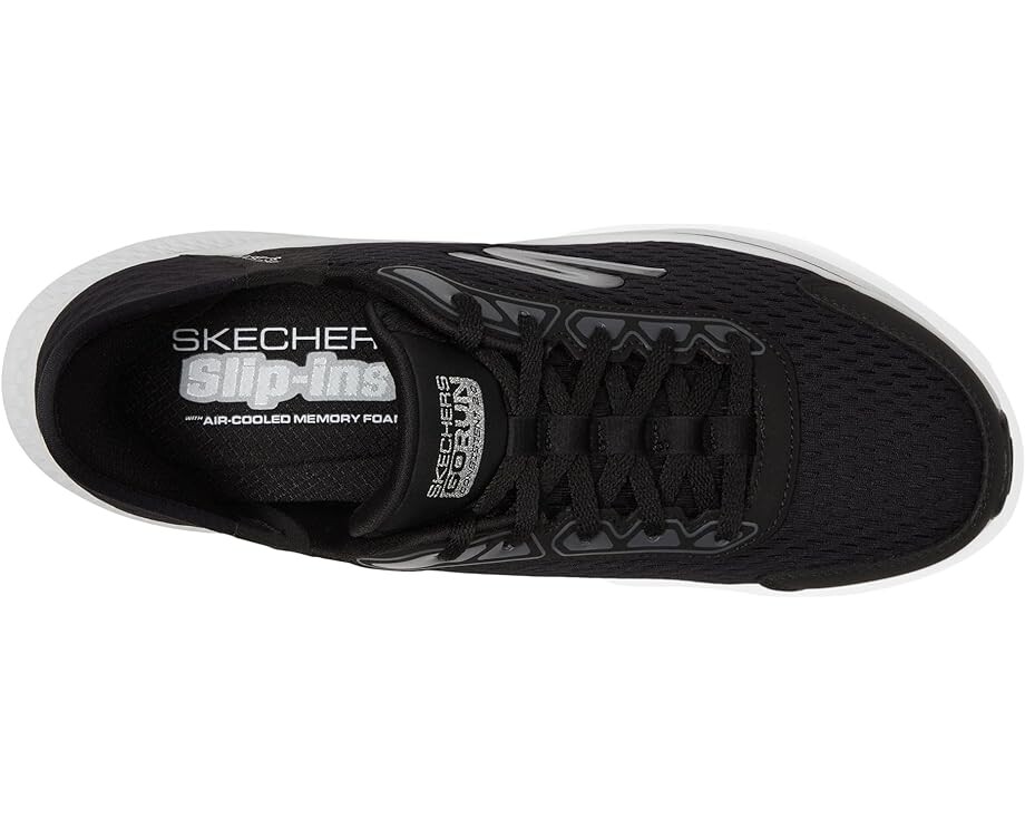 Кроссовки SKECHERS Go Run Consistent 2.0 Endure Hands Free Slip-Ins, черный — фото 2