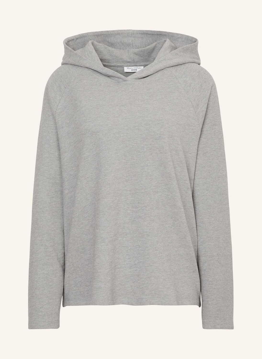 

Рубашка с капюшоном и длинными рукавами Marc O'Polo DENIM, серый