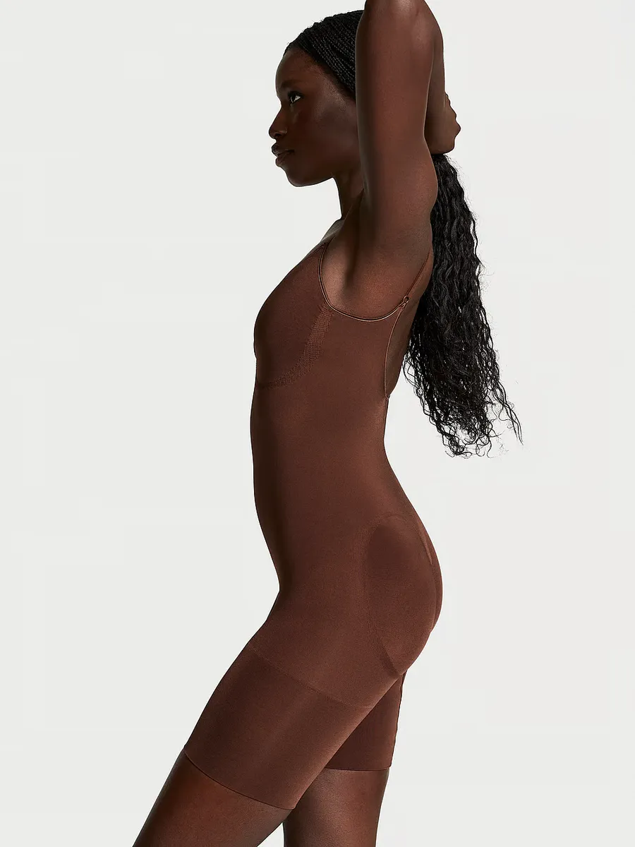 Боди до середины бедра Seamless Shaping Victoria'S Secret, цвет Ganache — фото 3