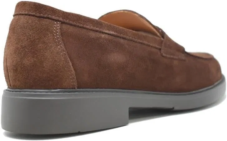 ZAPATONEE Мужские коричневые кожаные мокасины Angel Sansano 25004 — фото 4