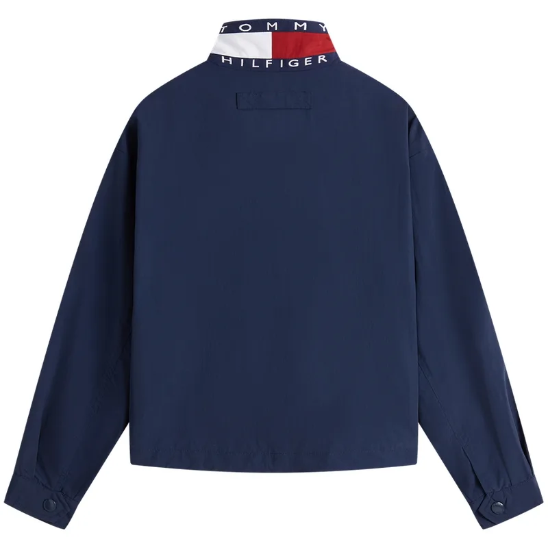Куртка женская с воротником стойкой Tommy Hilfiger, Marine Blue DCC — фото 3