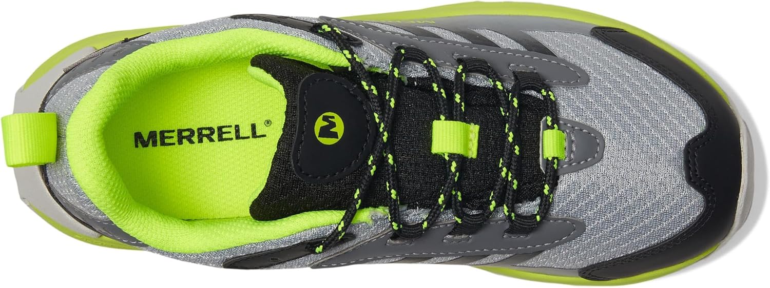 Детские водонепроницаемые кроссовки Merrell Moab Speed 2 унисекс, черный/серый — фото 2