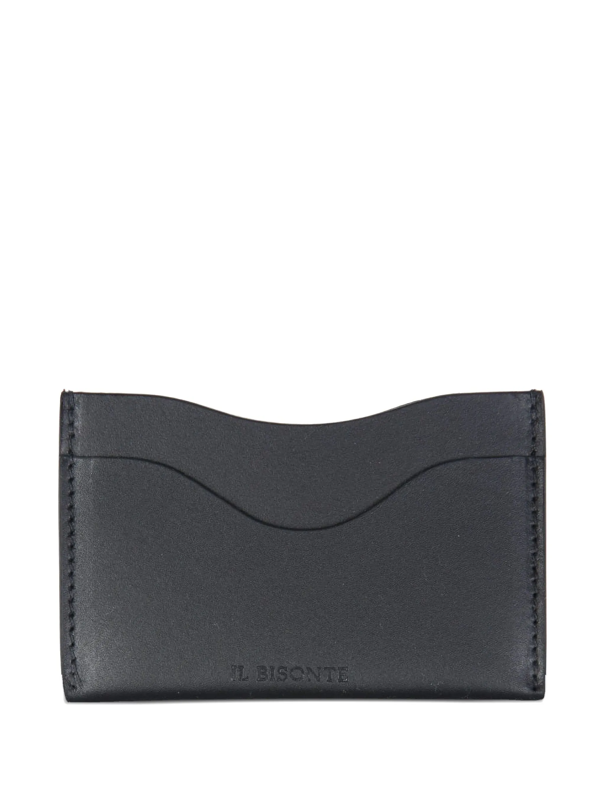 

Картхолдер с логотипом Il Bisonte, черный