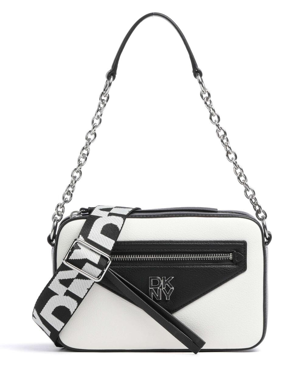 

Сумка через плечо Heart of NY из мелкозернистой яловой кожи Dkny, черный