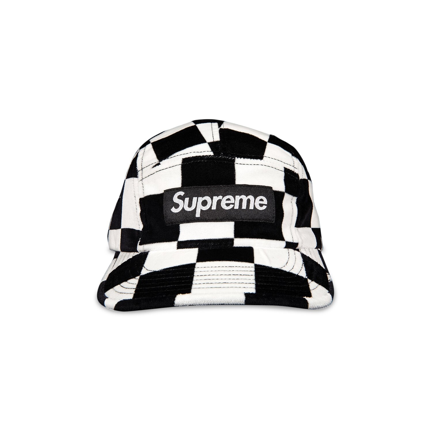 

Бархатная кепка Supreme Шахматная доска