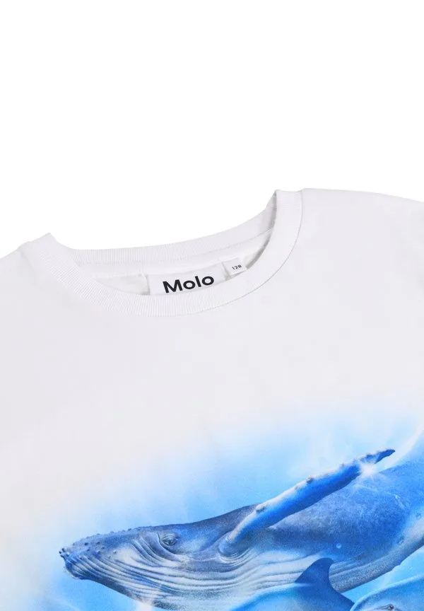 Футболка с принтом рауля Molo, White — фото 3