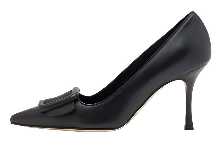 MANOLO BLAHNIK Туфли на высоком каблуке женские, черные