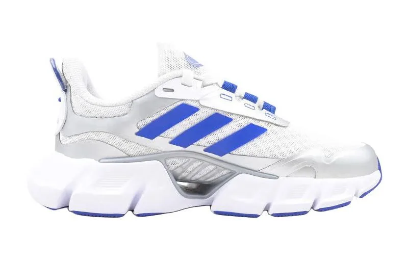 Adidas Детские кроссовки для бега low top blue silver с технологией climacool и устойчивостью к истиранию — фото 3