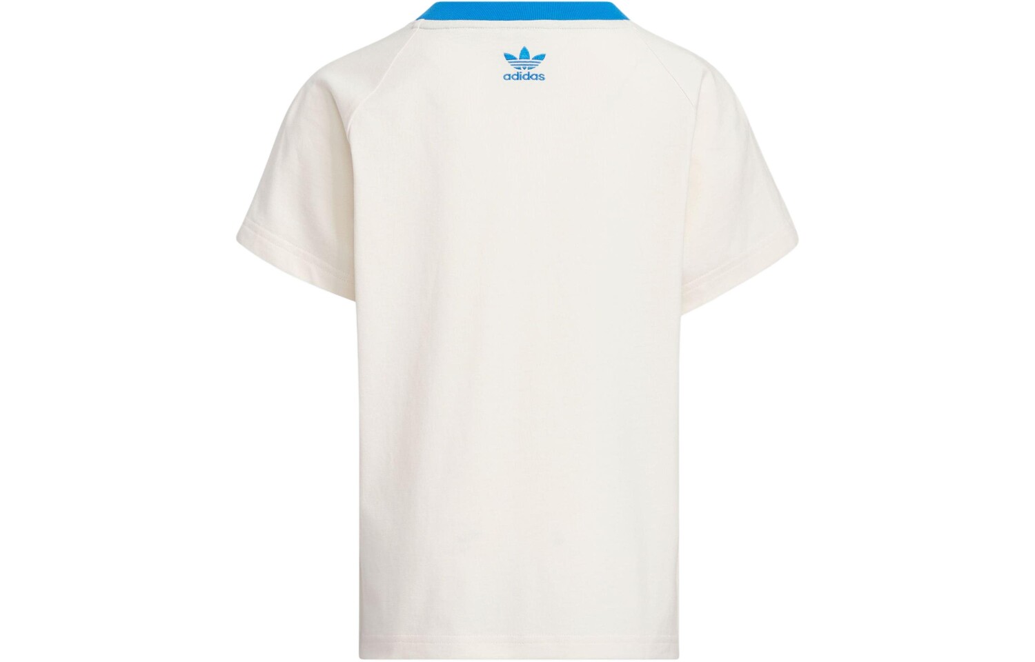 Adidas Originals Детская повседневная спортивная одежда, цвет Wonderful white + Toba blue (set of two) — фото 4