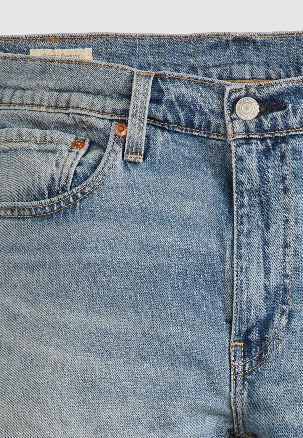 Джинсы зауженного кроя SLIM TAPER Levi's®, светло-голубой деним — фото 4