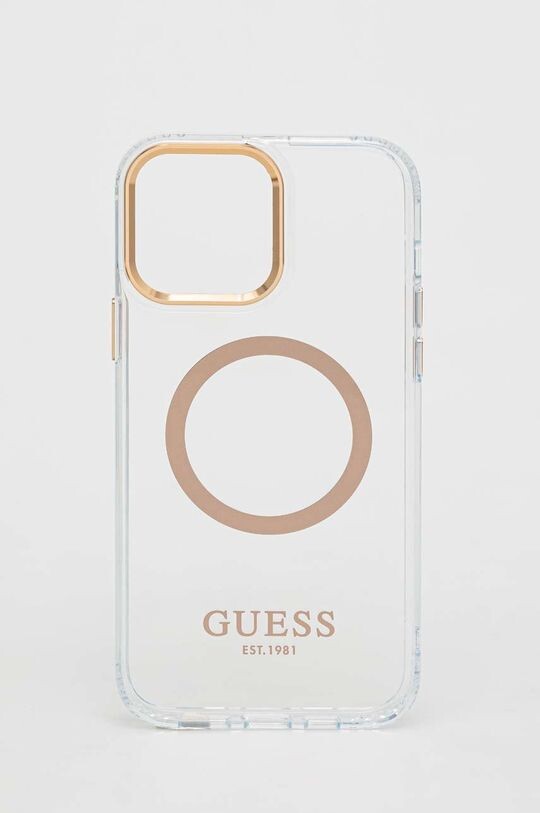 

Чехол для iPhone 13 Pro Max 6,7" Guess, золотой