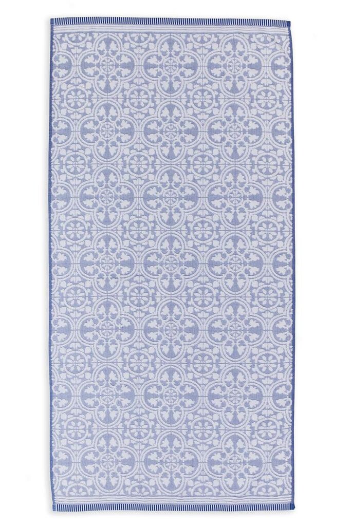 

Полотенце для душа Tile de Pip 70х140 см темно-синий Beddinghouse
