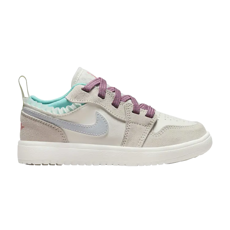 

Кроссовки Air Jordan 1 Low Alt SE PS, цвет Sail Violet Dust