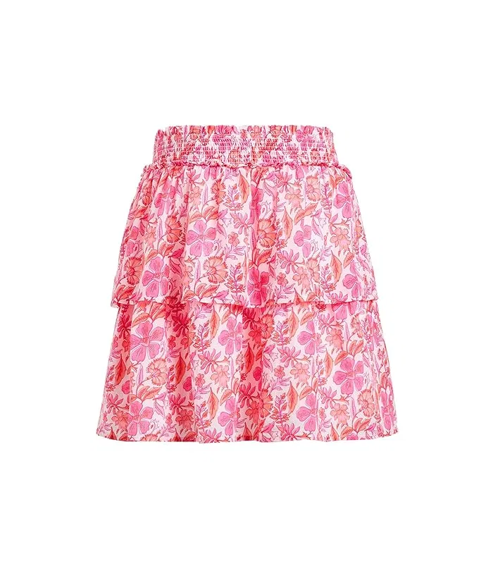 Юбка с цветочным принтом Gemma Vineyard Vines Kids, Block Print Toucan — фото 2