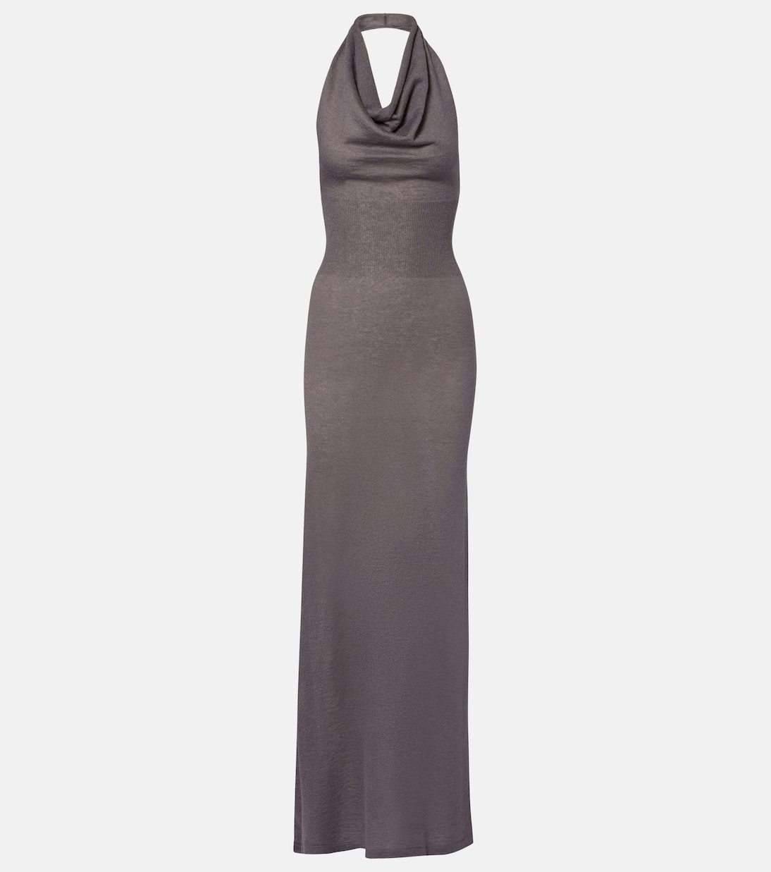 

Платье макси с халтернеем Reed Aya Muse, Charcoal Grey Melange