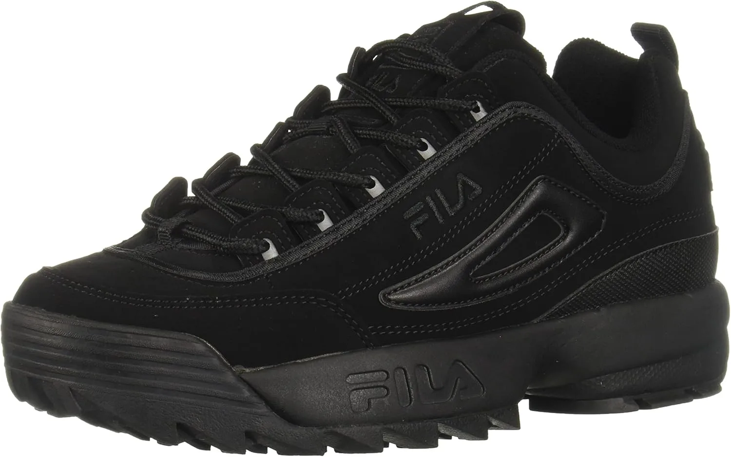 Детские кроссовки Fila Disruptor II Big Kids Unisex Kids Trainers, черный