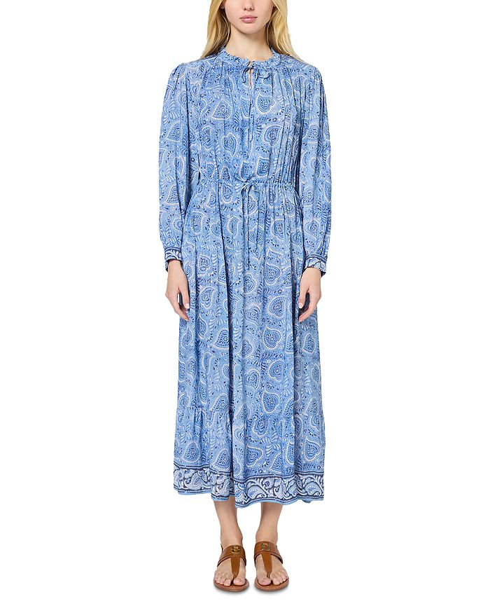 

Платье макси Piana Gerard Darel, синий