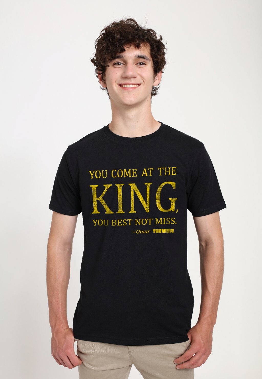 

Футболка с принтом THE WIRE KING Henry Tiger, черный