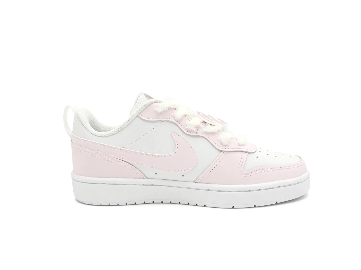 Детские скейтбординг-кроссовки Nike Court Borough Kids Pink — фото 3