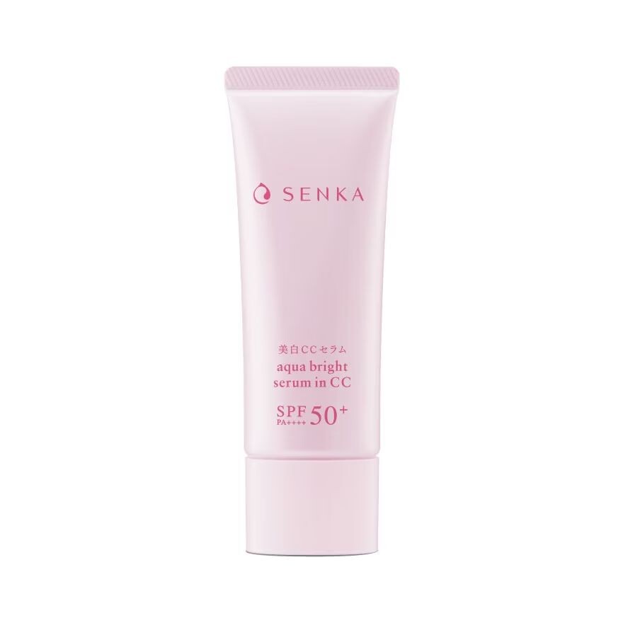 

Senka Aqua Bright Serum In CC SPF 50+ PA++++ 40 г. Крем для лица, Pink