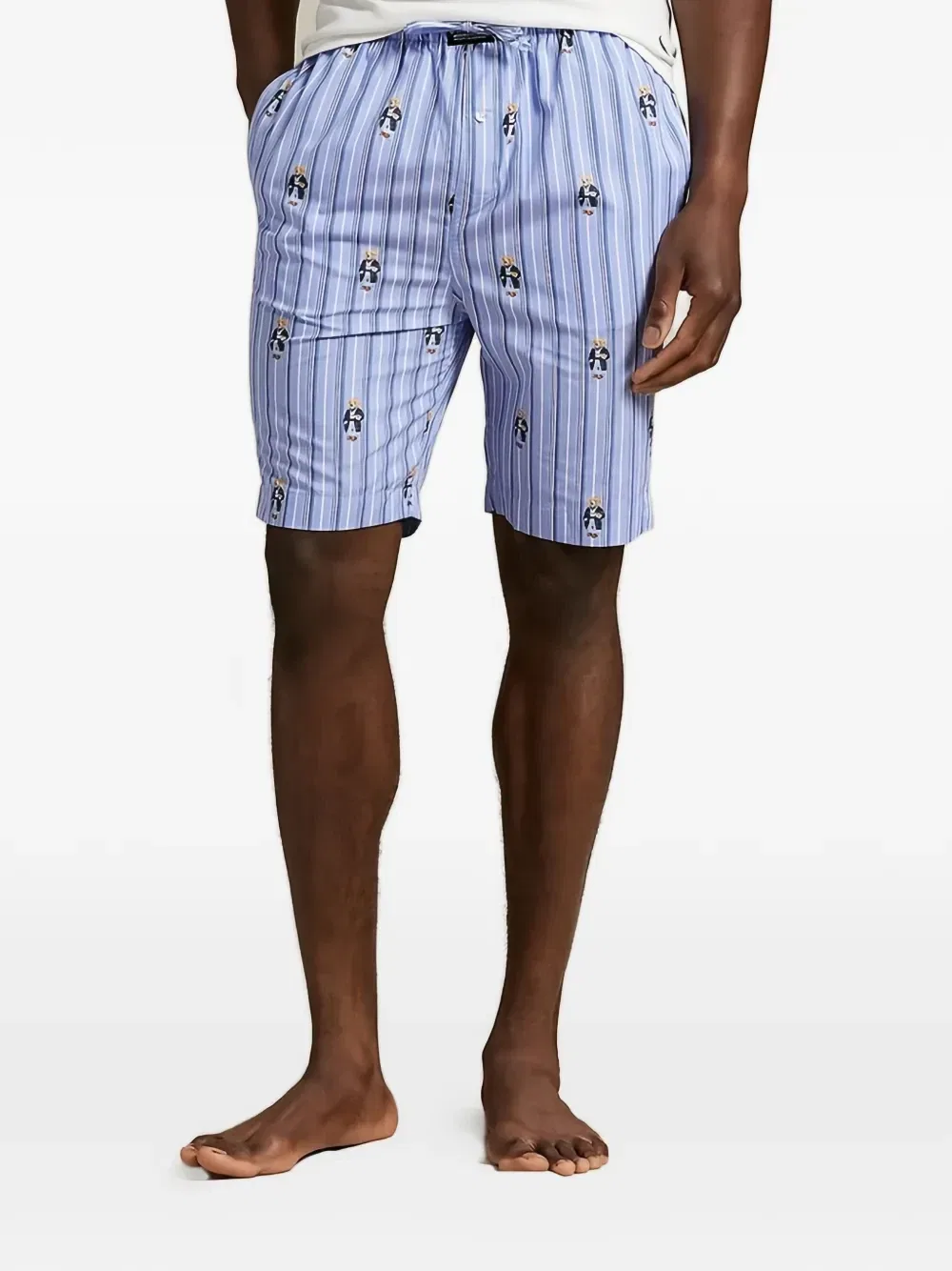 Полосатые шорты POLO RALPH LAUREN, синий